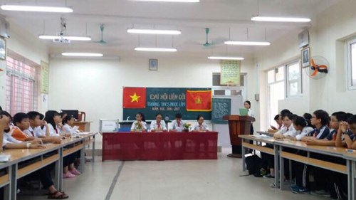 Đại hội liên đội trường THCS Ngọc Lâm nhiệm kì 2016-2017